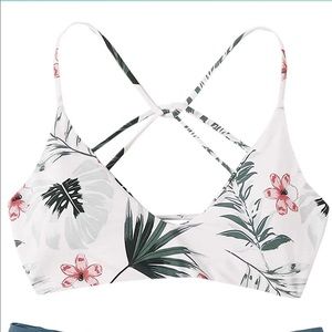 Multi-colored bikini top & bottom - Never worn!